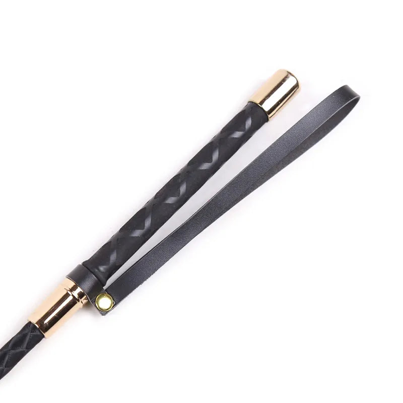 Black PU Leather Spanking Paddle