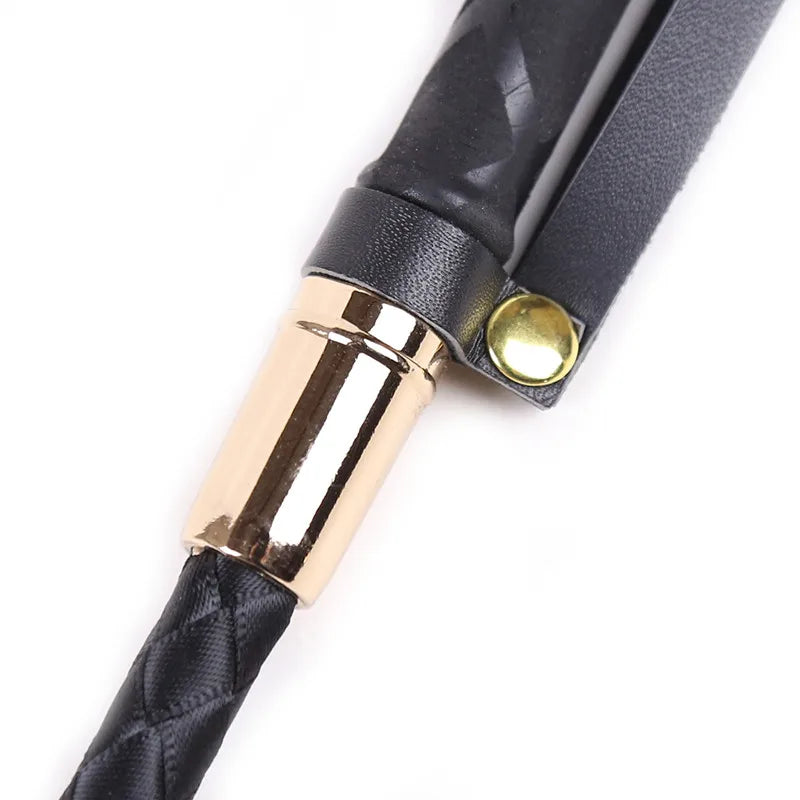 Black PU Leather Spanking Paddle